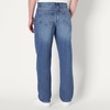 Amazon Essentials Men’s Heavyweight Denim Rigid Loose Fit Jeans, 5 Pocket, Generously Proportioned(Tinted Medium Blue)
