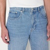 Amazon Essentials Men’s Heavyweight Denim Rigid Loose Fit Jeans, 5 Pocket, Generously Proportioned(Vintage Blue)