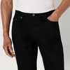 Amazon Essentials Men’s Heavyweight Denim Straight-Fit Bootcut Jeans with 5 Pocket Styling, Zip Fly, Stretch(Black)