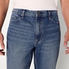 Amazon Essentials Men’s Heavyweight Denim Straight-Fit Bootcut Jeans with 5 Pocket Styling, Zip Fly, Stretch(Stone Medium Wash)