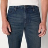 Amazon Essentials Men’s Heavyweight Denim Straight-Fit Bootcut Jeans with 5 Pocket Styling, Zip Fly, Stretch(Tinted Dark Wash)