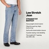 Amazon Essentials Men’s Heavyweight Denim Straight-Fit Bootcut Jeans with 5 Pocket Styling, Zip Fly, Stretch(Tinted Light Wash)