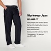 Amazon Essentials Men’s Heavyweight Rigid Relaxed-Fit Workwear Carpenter Jeans with Pockets(Rinse)