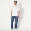Amazon Essentials Men’s Heavyweight Rigid Relaxed-Fit Workwear Carpenter Jeans with Pockets(Stone Medium Wash)