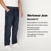 Amazon Essentials Men’s Heavyweight Rigid Relaxed-Fit Workwear Carpenter Jeans with Pockets(Tinted Dark Wash)