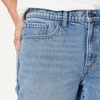 Amazon Essentials Men’s Heavyweight Stretch Straight-Fit Jean Shorts, Mid Rise, 9″ Inseam(Authentic Medium Wash)