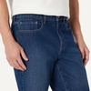 Amazon Essentials Men’s Heavyweight Stretch Straight-Fit Jean Shorts, Mid Rise, 9″ Inseam(Dark Midnight Wash)