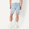 Amazon Essentials Men’s Heavyweight Stretch Straight-Fit Jean Shorts, Mid Rise, 9″ Inseam(Iced Blue Light Wash)
