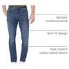 Amazon Essentials Mens Jeans Slim Fit Stretch – Discontinued Colors(Medium Wash)