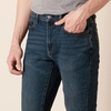 Amazon Essentials Mens Jeans, Slim Fit Stretch, Bootcut – Discontinued Colors(Dark Wash)