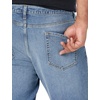 Amazon Essentials Mens Jeans, Slim Fit Stretch, Bootcut – Discontinued Colors(Light Wash)