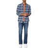 Amazon Essentials Mens Jeans, Slim Fit Stretch, Bootcut – Discontinued Colors(Medium Wash)