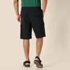 Amazon Essentials Men’s Loose-Fit 11″ Long Cargo Shorts(Black)