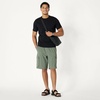 Amazon Essentials Men’s Loose-Fit 11″ Long Cargo Shorts(Dark Olive)