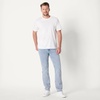 Amazon Essentials Men’s Low Stretch Slim Straight Denim Jeans, Vintage Inspired(Iced Light Wash)