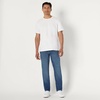 Amazon Essentials Men’s Low Stretch Slim Straight Denim Jeans, Vintage Inspired(Stone Medium Wash)