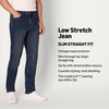 Amazon Essentials Men’s Low Stretch Slim Straight Denim Jeans, Vintage Inspired(Tinted Dark Wash)