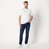 Amazon Essentials Men’s Low Stretch Slim-Fit Jean, Tapered Leg, Vintage Inspired Midweight Denim(Dark Midnight Wash)