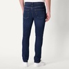Amazon Essentials Men’s Low Stretch Slim-Fit Jean, Tapered Leg, Vintage Inspired Midweight Denim(Dark Midnight Wash)