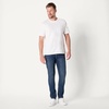 Amazon Essentials Men’s Low Stretch Slim-Fit Jean, Tapered Leg, Vintage Inspired Midweight Denim(Tinted Medium Indigo)