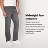 Amazon Essentials Men’s Low Stretch Straight-Fit Jeans(Grey Wash)