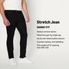 Amazon Essentials Men’s Medium Stretch Skinny-Fit Jeans(Black)