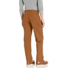 Amazon Essentials Men’s Relaxed-Fit Carpenter Utility Pants with Tool Pockets – Discontinued Colors(Dark Brown)