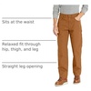 Amazon Essentials Men’s Relaxed-Fit Carpenter Utility Pants with Tool Pockets – Discontinued Colors(Rust)
