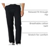 Amazon Essentials Men’s Relaxed-Fit Cotton Chino Pant(Black)