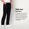 Amazon Essentials Men’s Relaxed-Fit Jeans(Black)