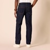 Amazon Essentials Men’s Relaxed-Fit Workwear Carpenter Jean with Comfort Stretch(Dark Wash)