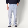 Amazon Essentials Men’s Relaxed-Fit Workwear Carpenter Jean with Comfort Stretch(Light Blue Wash)