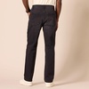 Amazon Essentials Men’s Relaxed-Fit Workwear Carpenter Jean with Comfort Stretch(Washed Black)