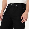 Amazon Essentials Men’s Rigid Relaxed-Fit Jean Shorts(Black)