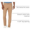 Amazon Essentials Men’s Skinny-Fit 5-Pocket Stretch Twill Chino Pants(Khaki)