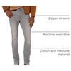 Amazon Essentials Men’s Skinny-Fit Comfort Stretch Denim Jeans – Discontinued Colors(Grey)