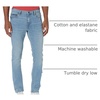 Amazon Essentials Men’s Skinny-Fit Comfort Stretch Denim Jeans – Discontinued Colors(Light Blue)
