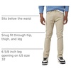 Amazon Essentials Mens Skinny-Fit Stretch Jean – Discontinued Colors(Light Khaki Brown)