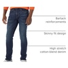 Amazon Essentials Men’s Skinny-fit High Stretch Jean(Dark Wash)