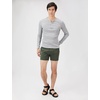Amazon Essentials Men’s Slim-Fit 5″ Lightweight Comfort Stretch Oxford Cotton Shorts(Dark Green)
