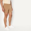 Amazon Essentials Men’s Slim-Fit 5″ Lightweight Comfort Stretch Oxford Cotton Shorts(Dark Khaki Brown)