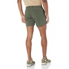Amazon Essentials Men’s Slim-Fit 5″ Lightweight Comfort Stretch Oxford Cotton Shorts(Deep Depth/Olive)