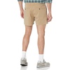 Amazon Essentials Men’s Slim-Fit 5″ Lightweight Comfort Stretch Oxford Cotton Shorts(Khaki Brown)