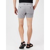 Amazon Essentials Men’s Slim-Fit 5″ Lightweight Comfort Stretch Oxford Cotton Shorts(Metallic Silver)
