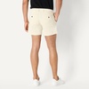 Amazon Essentials Men’s Slim-Fit 5″ Lightweight Comfort Stretch Oxford Cotton Shorts(Off-white)