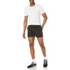 Amazon Essentials Men’s Slim-Fit 5″ Lightweight Comfort Stretch Oxford Cotton Shorts(Washed Black)