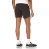 Amazon Essentials Men’s Slim-Fit 5″ Lightweight Comfort Stretch Oxford Cotton Shorts(Washed Black)