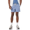 Amazon Essentials Men’s Slim-Fit 5″ Pull-on Comfort Stretch Canvas Shorts(Light Blue)
