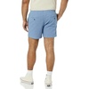 Amazon Essentials Men’s Slim-Fit 5″ Pull-on Comfort Stretch Canvas Shorts(Light Blue)
