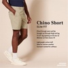 Amazon Essentials Men’s Slim-Fit 7″ Chino Shorts(Raspberry Red)